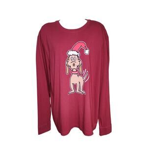 Life‎ Is Good Mens Dr. Seuss Max Wags with You Long Sleeve Crusher Tee XL NWT